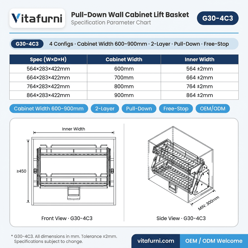 upper cabinet pull out basket (3)