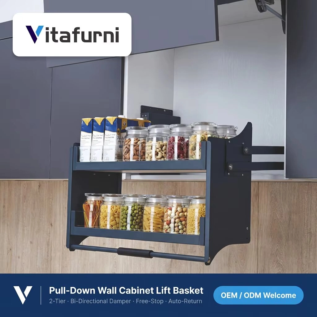 wall cabinet lift basket (1) - Vitafurni