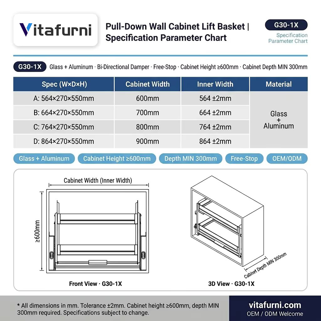 wall cabinet lift basket (2)
