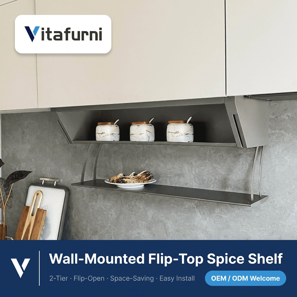 wall mounted spice shelf (1) - Vitafurni