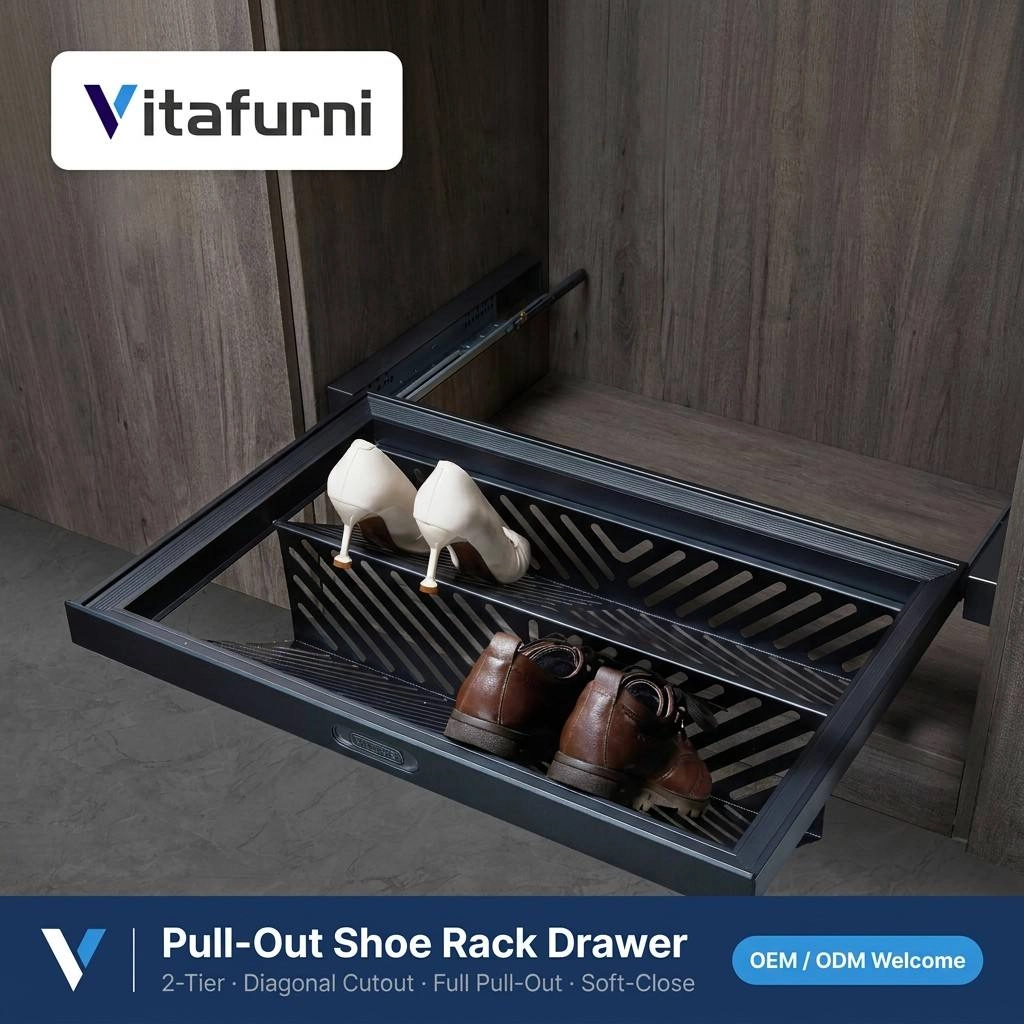 wardrobe shoe drawer (2) - Vitafurni