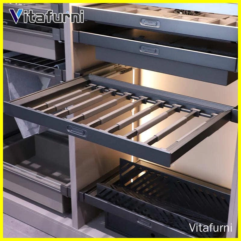 Wardrobe Trouser Hanger Pull Out - Vitafurni