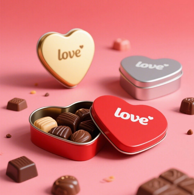 chocolate tin box packaging