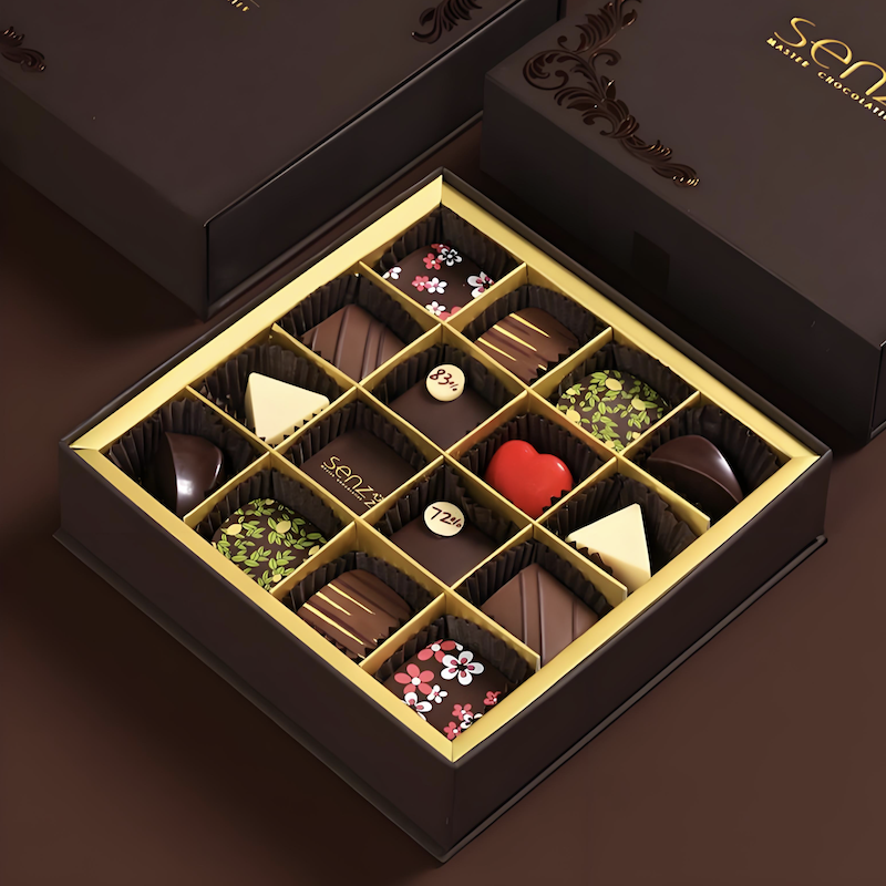 custom chocolate gift box