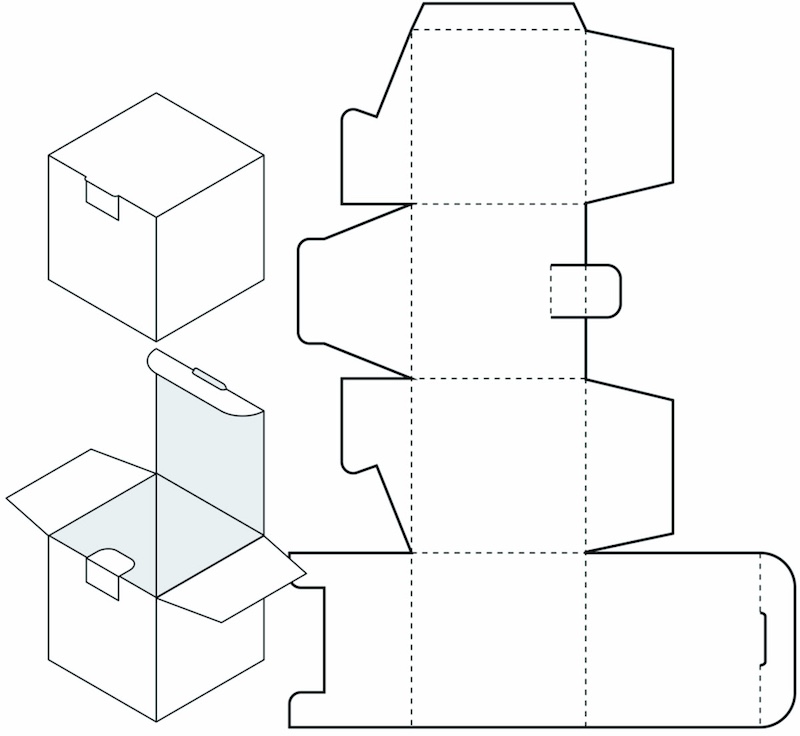 dieline for packaging