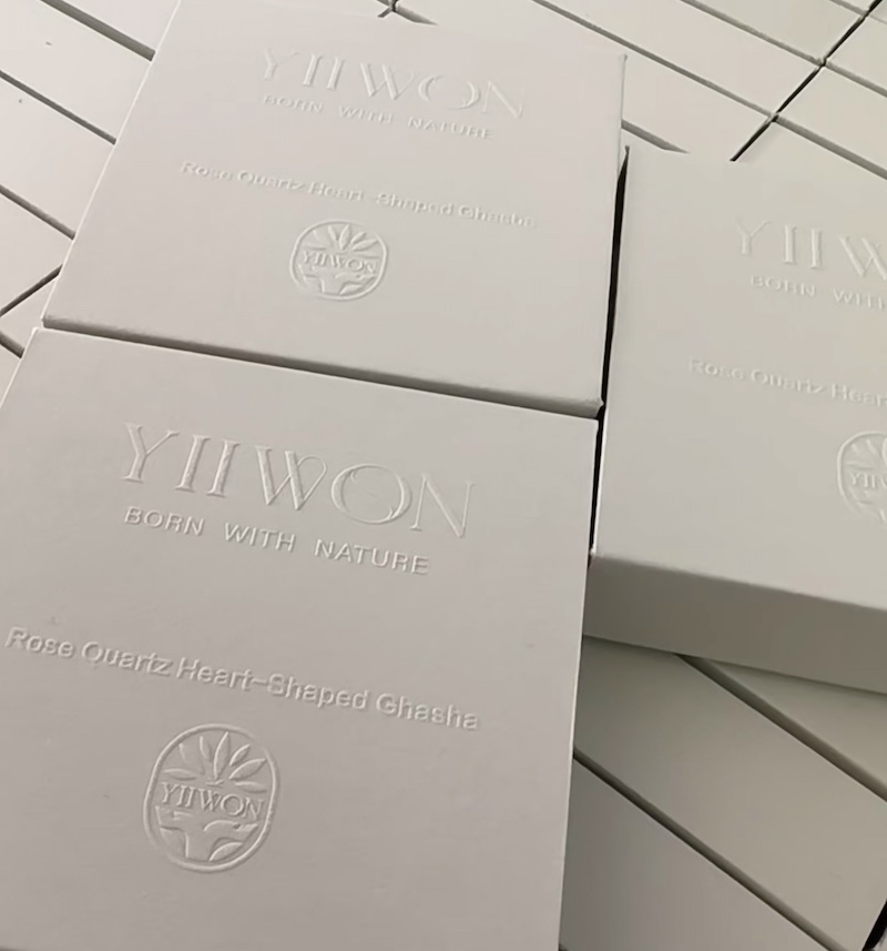 embossing packaging box