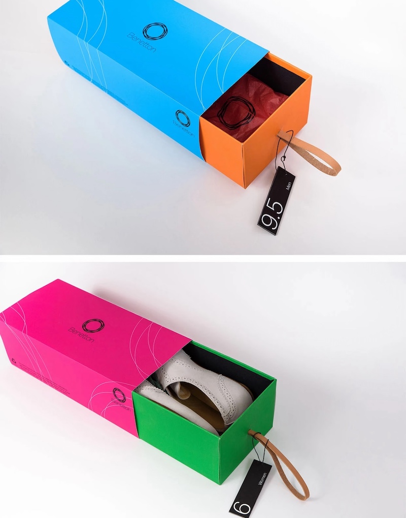 shoes packaging box design
