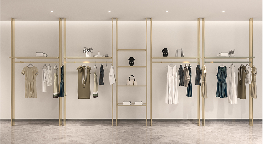 contemporary clothing rack