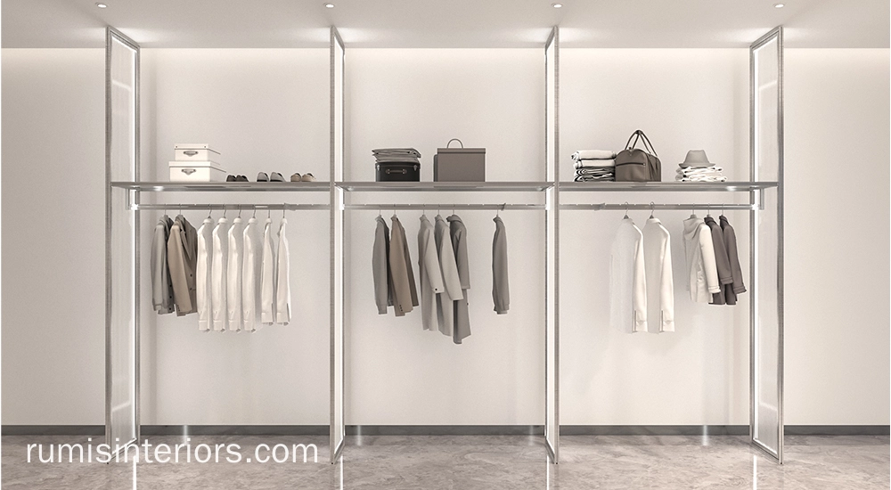 modern clothing rack