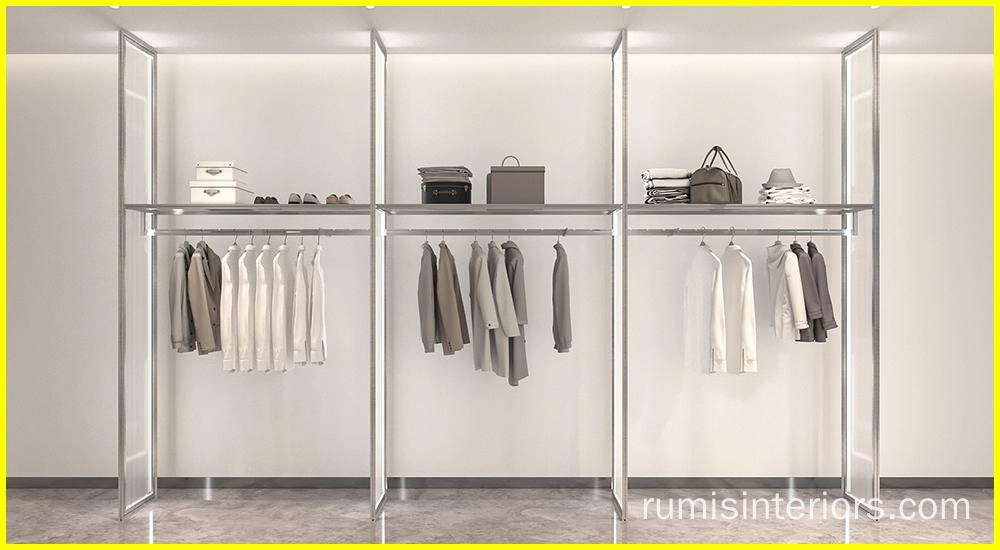 modern clothing rack