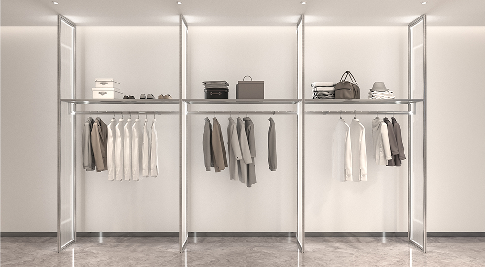 modern clothing rack