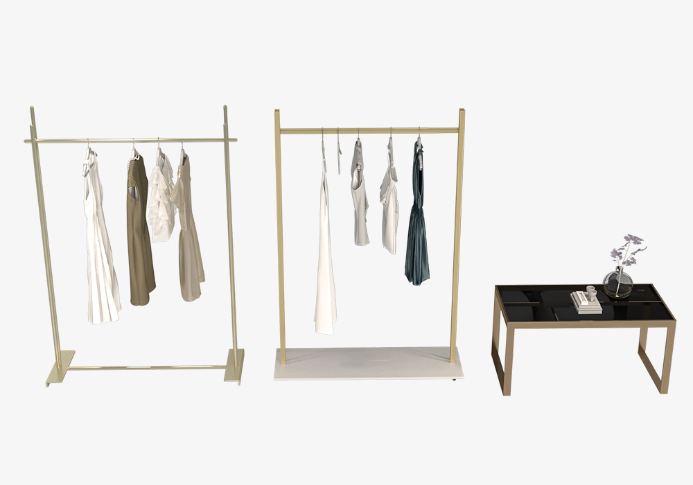 clothing display rack