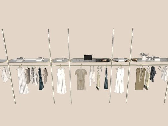 modern clothing rack