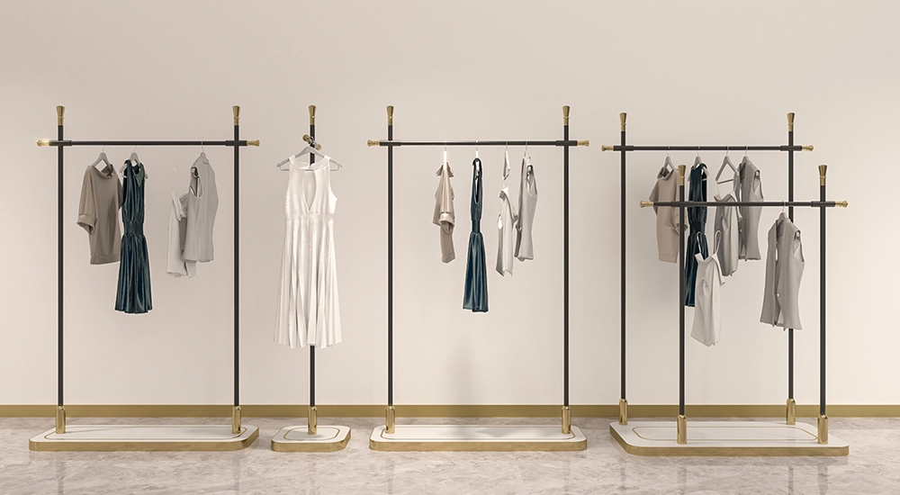 metal clothing rack