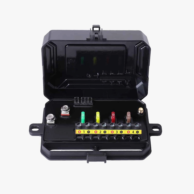 4-Gang-40A-Max-Switch-Panel-Power 4 Gang 40A Max Switch Panel Power