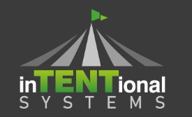 InTENTional SYSTEMS party tent suppliers brand