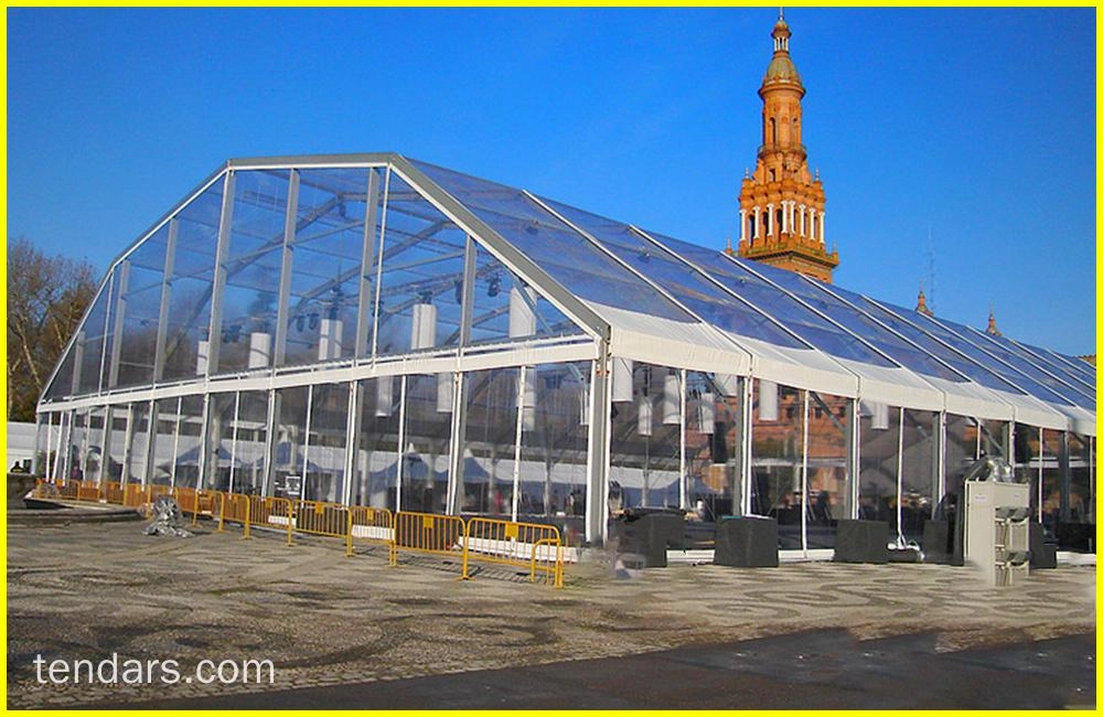tente de toit polygonale