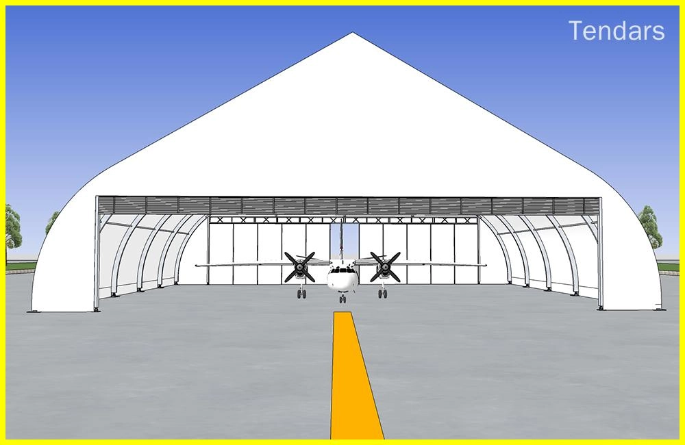 hangar tent