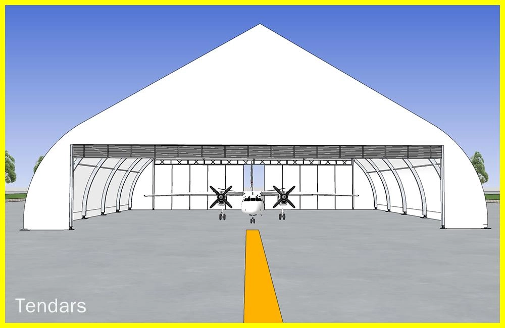 tente hangar