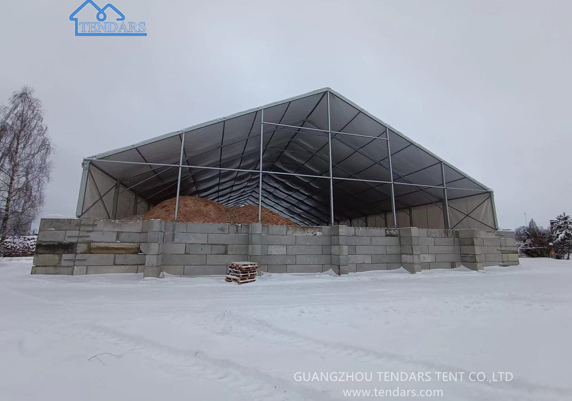 tenda industrial de inverno