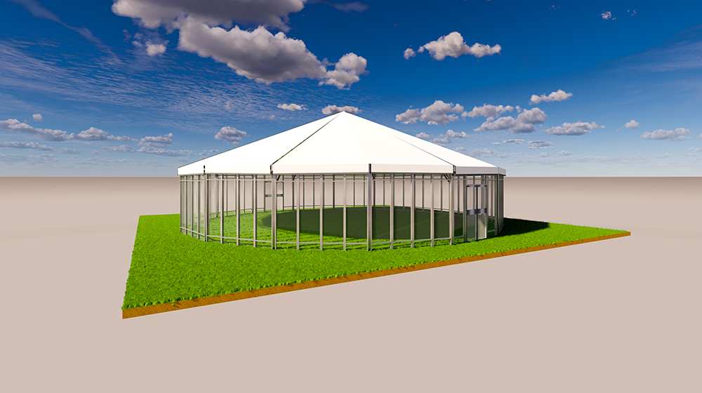 china aluminium structure warehouse tent manufacturers