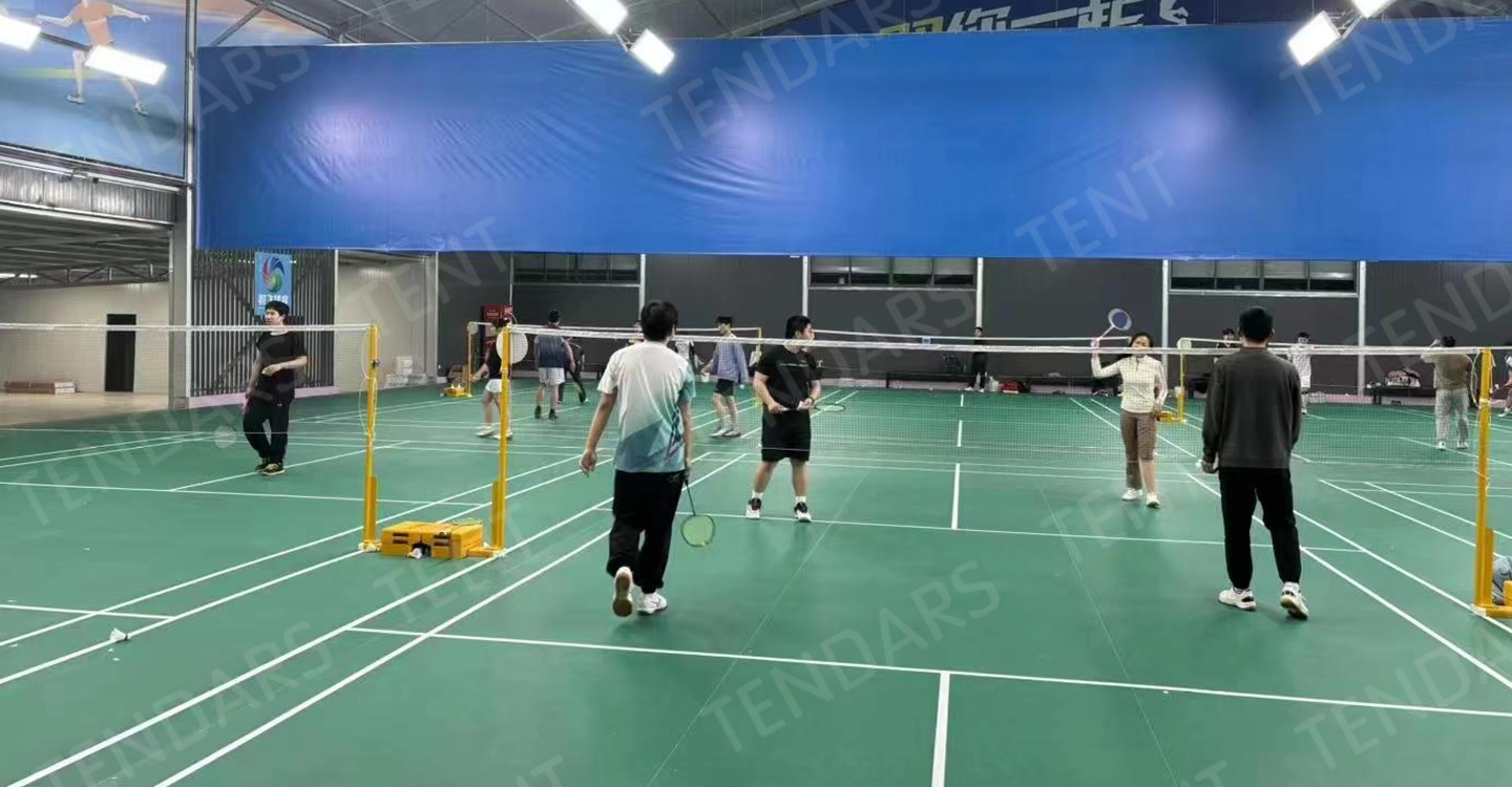 badminton court tent