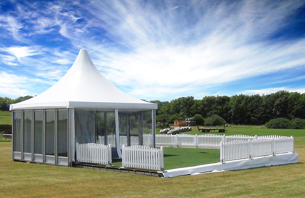 aluminium pagoda tent