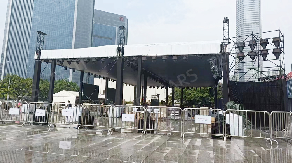clear span tent shapes and sizes