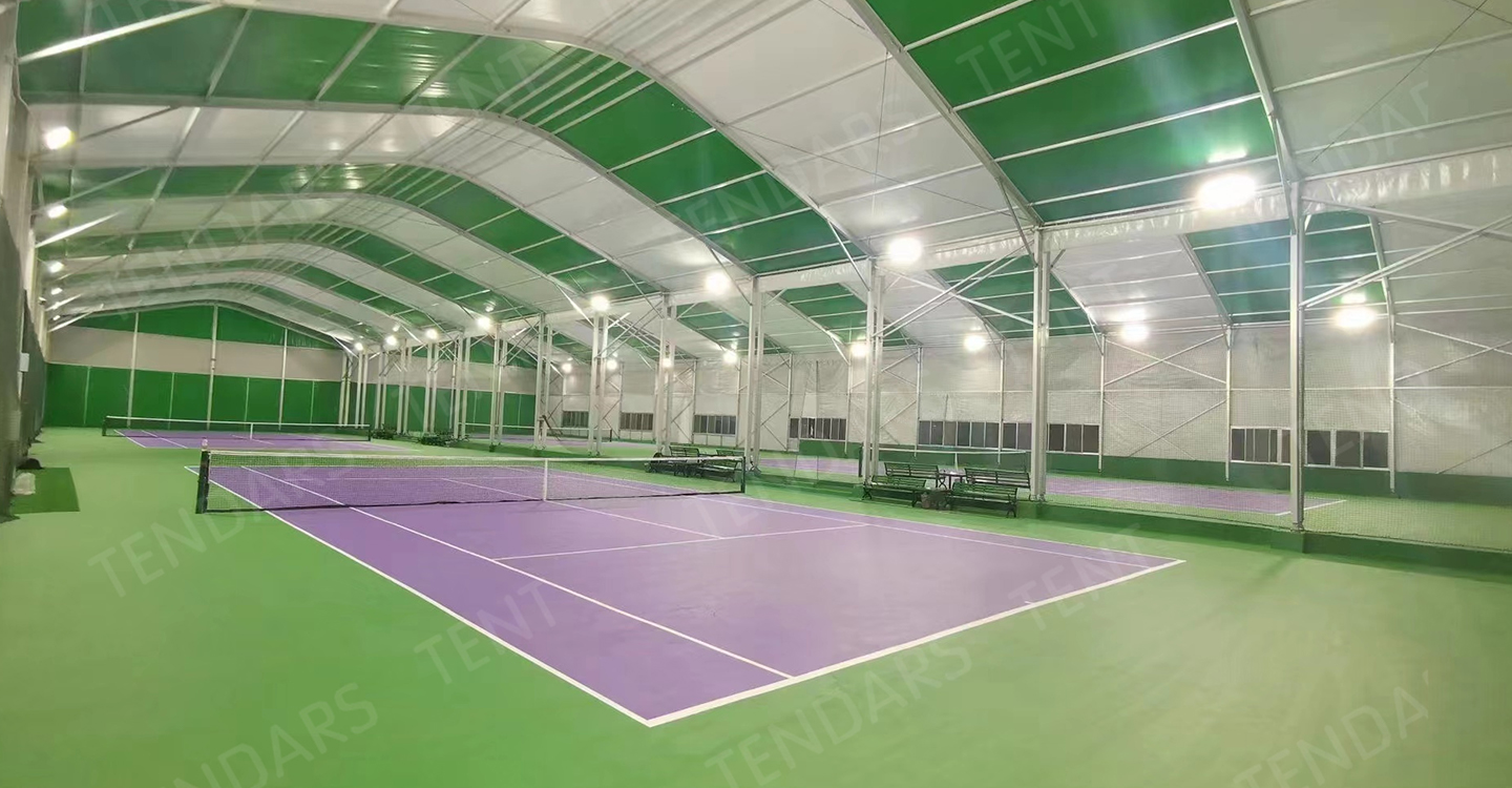 tennis court tent