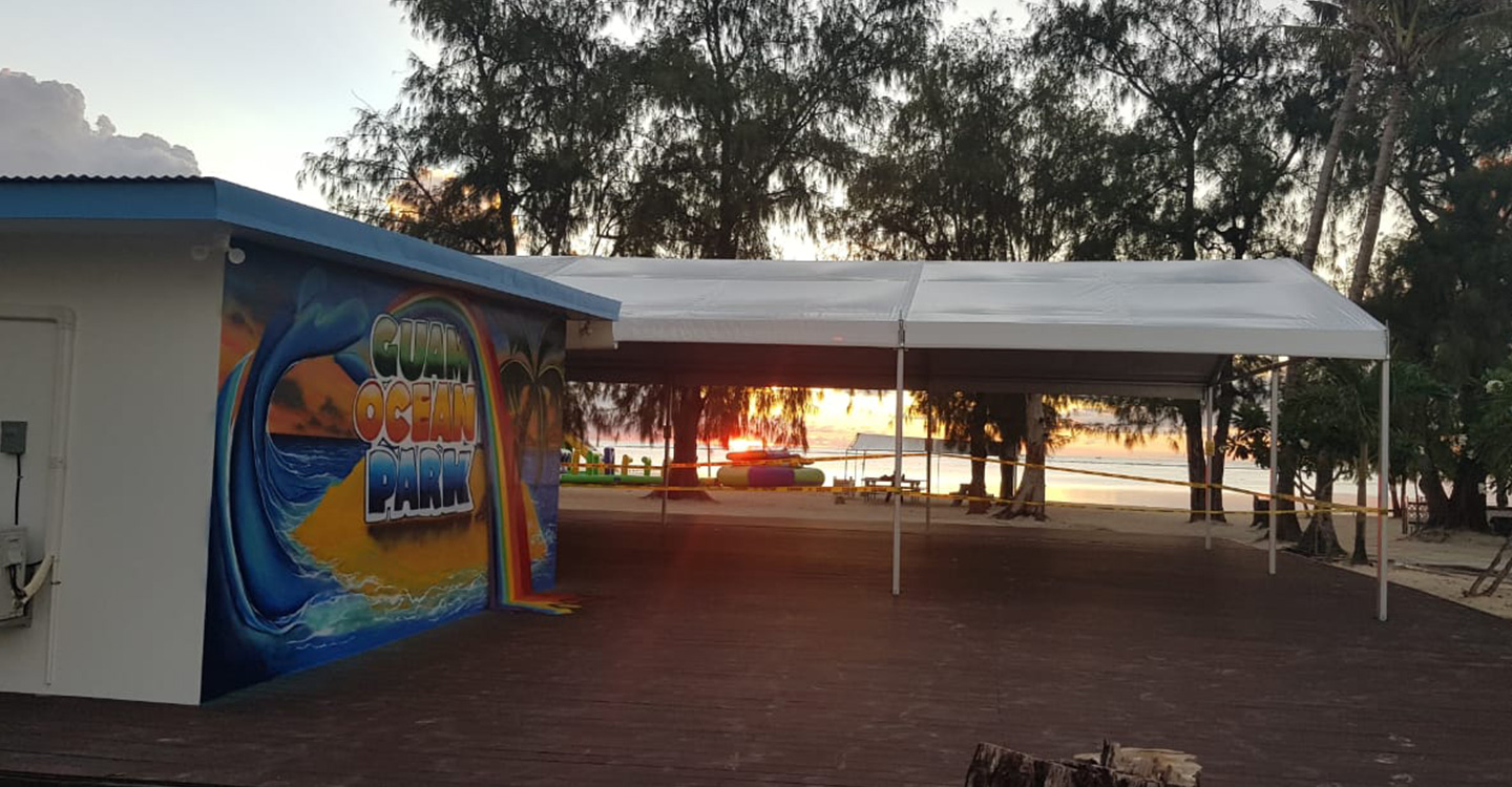 tenda de alumínio