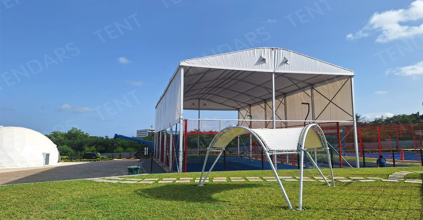 padel court tent