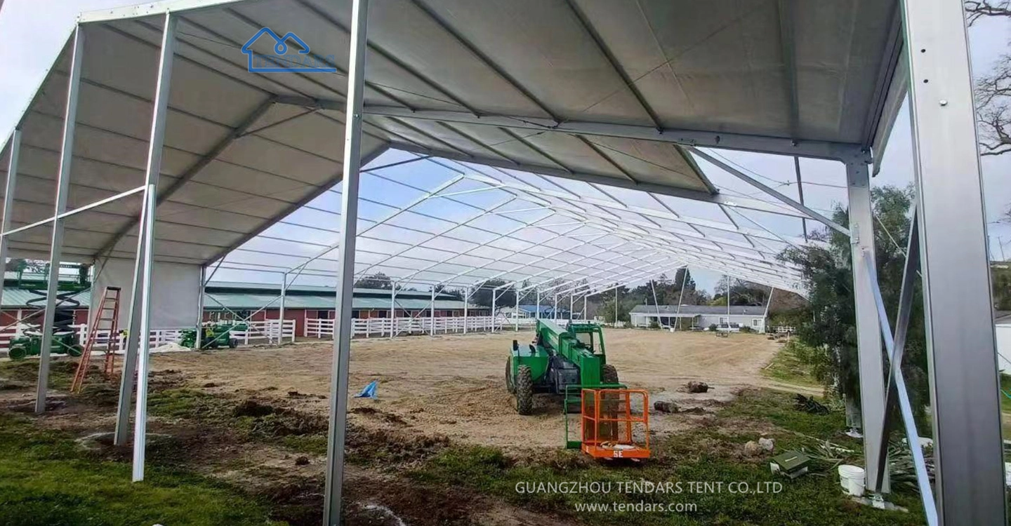 clear span tent