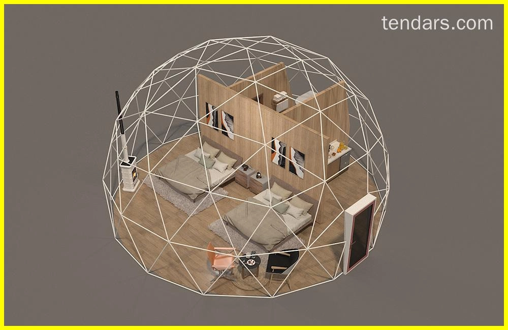 maison tente d&#39;habitation