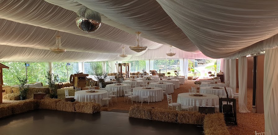 dinner party tent