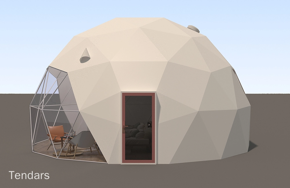 Tenda glamping de 8m