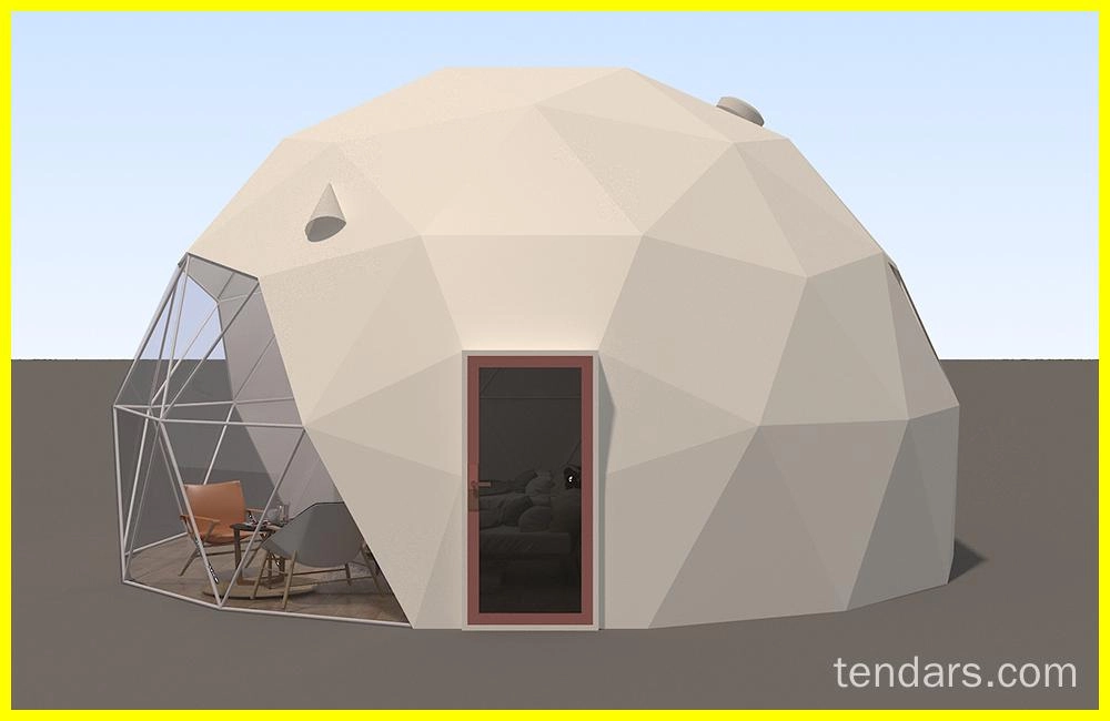 Tenda glamping de 8m