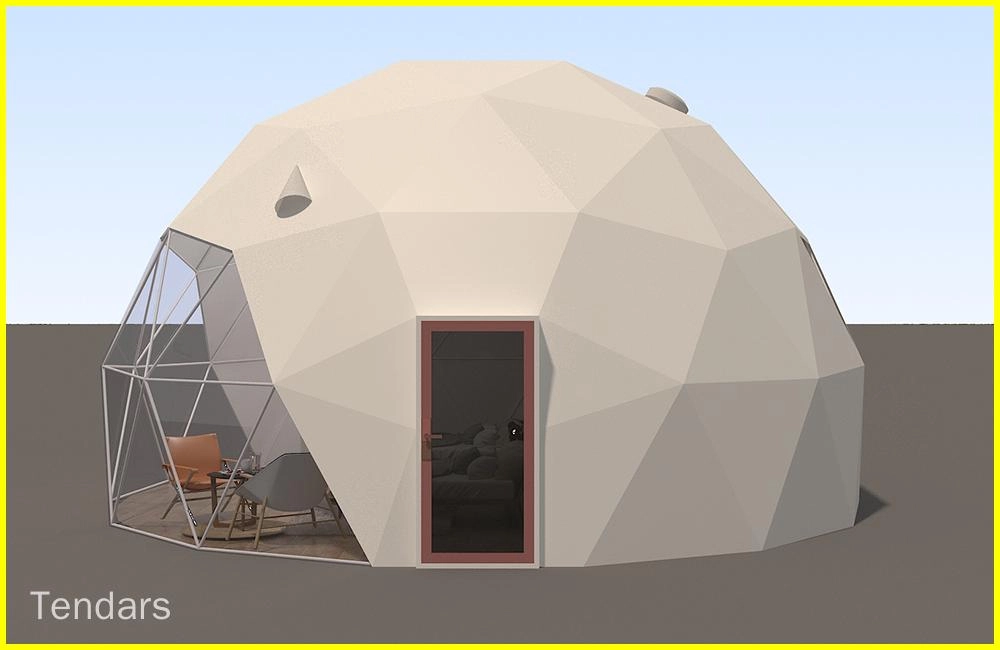 Tenda glamping de 8m