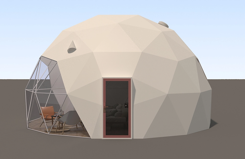 Tenda glamping de 8m