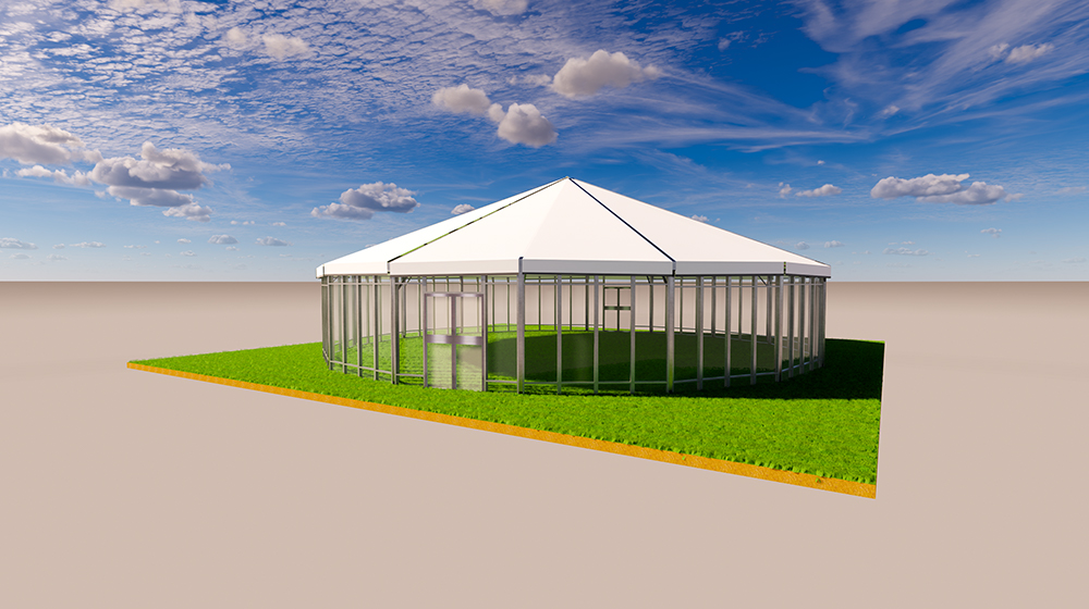 china aluminium structure warehouse tent suppliers