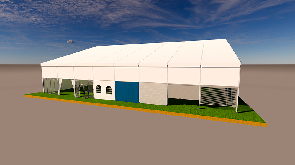 outdoor exhibition tent