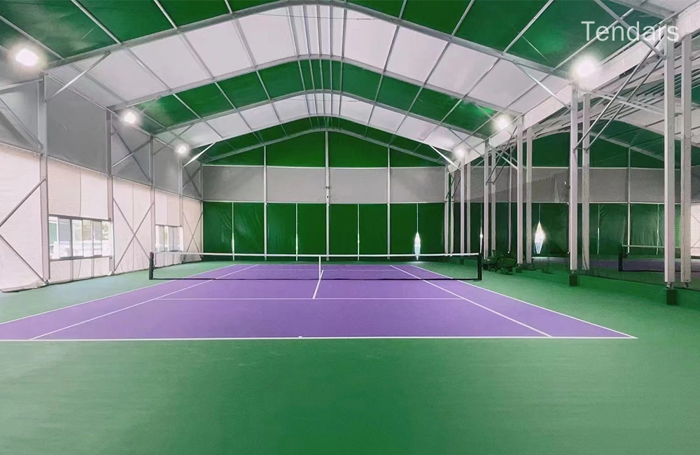 tennis court tent