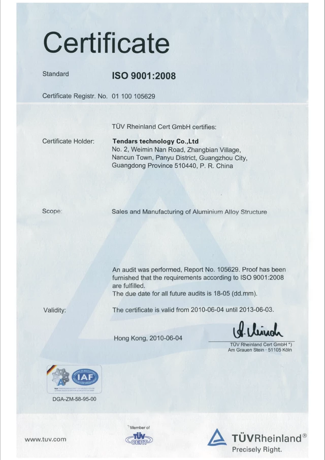 ISO-9001:2008--TUV ISO 9001:2008-TUV