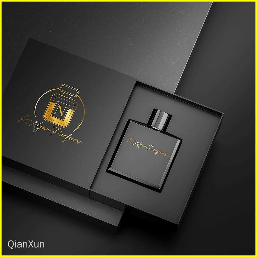 Custom logo sliding drawer box cosmetic packaging - QianXun