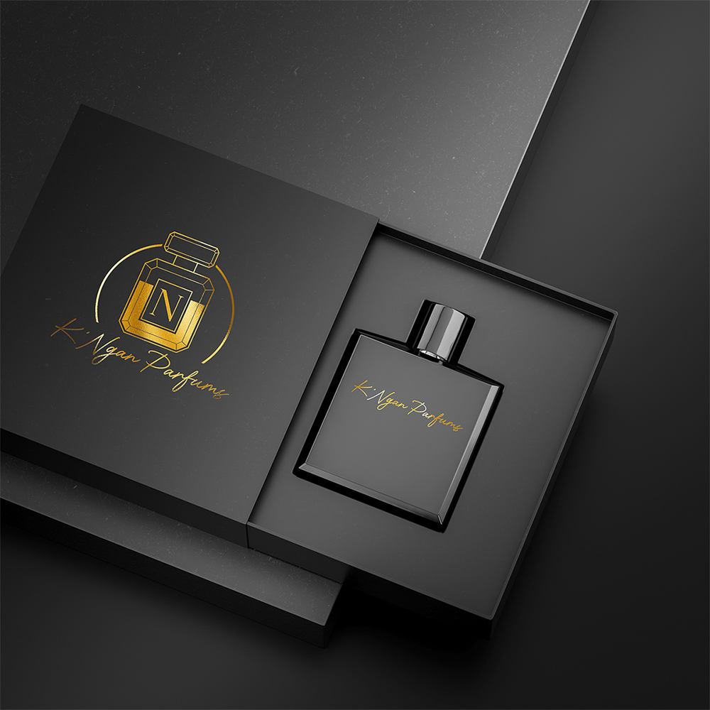 Custom logo sliding drawer box cosmetic packaging