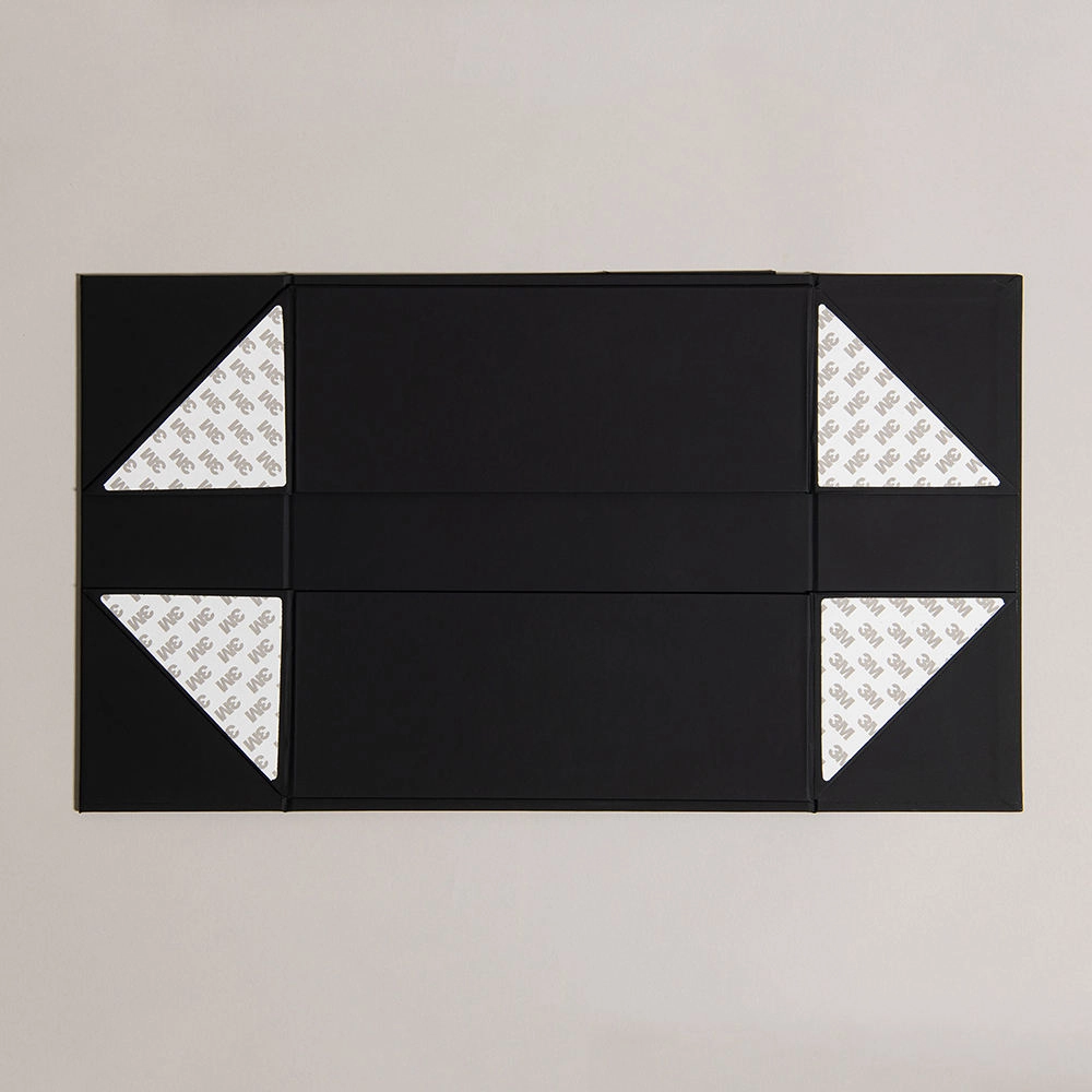 Premium black foldable magnetic closure gift box - QianXun Premium black foldable magnetic closure gift box - QianXun
