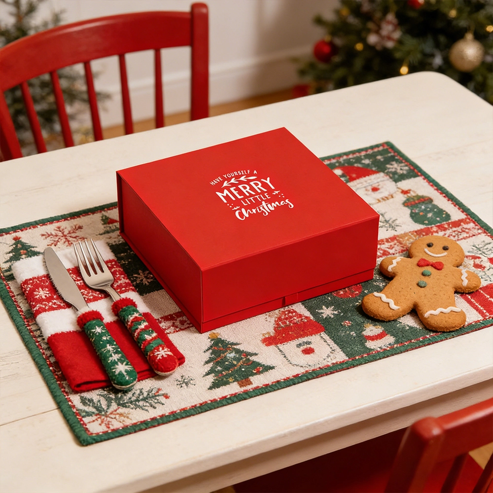 Durable rigid magnetic closure packaging box - QianXun