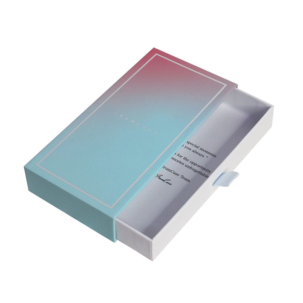 Premium sliding paper gift box custom packaging - QianXun