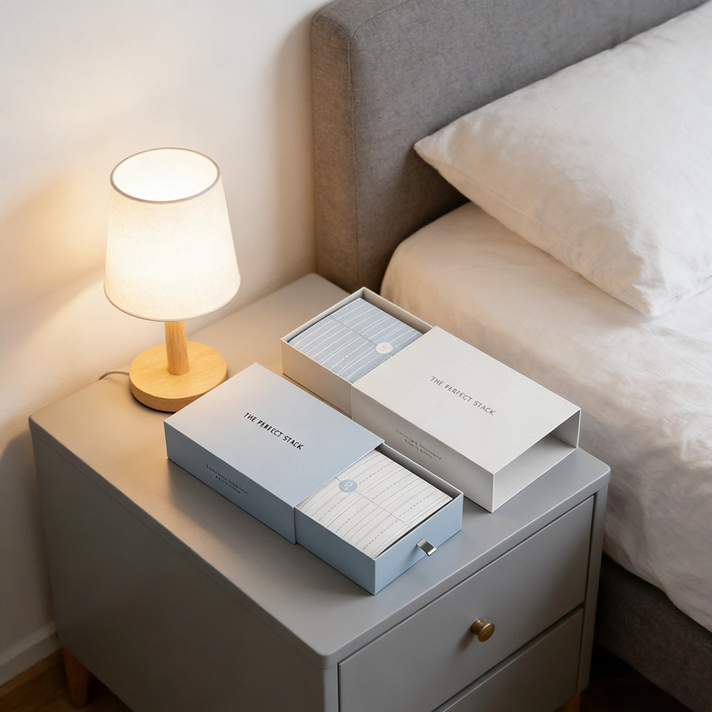 Rigid drawer-style box for elegant gift packing - QianXun