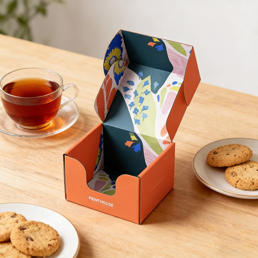 Creative printed packaging box with inner design - QianXun