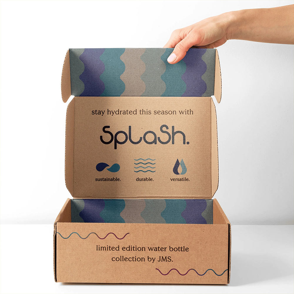 Eco-friendly corrugated shipping mailer box